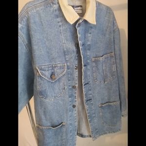 90s Custom denim chore jacket